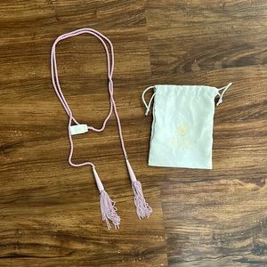 Phara matte purple Kendra Scott necklace
